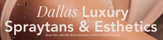 Number 4 Spray Tan Company Logo for Dallas Glow
