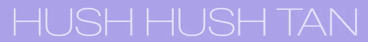 Number 1 Spray Tan Company Logo for Hush Hush Tan