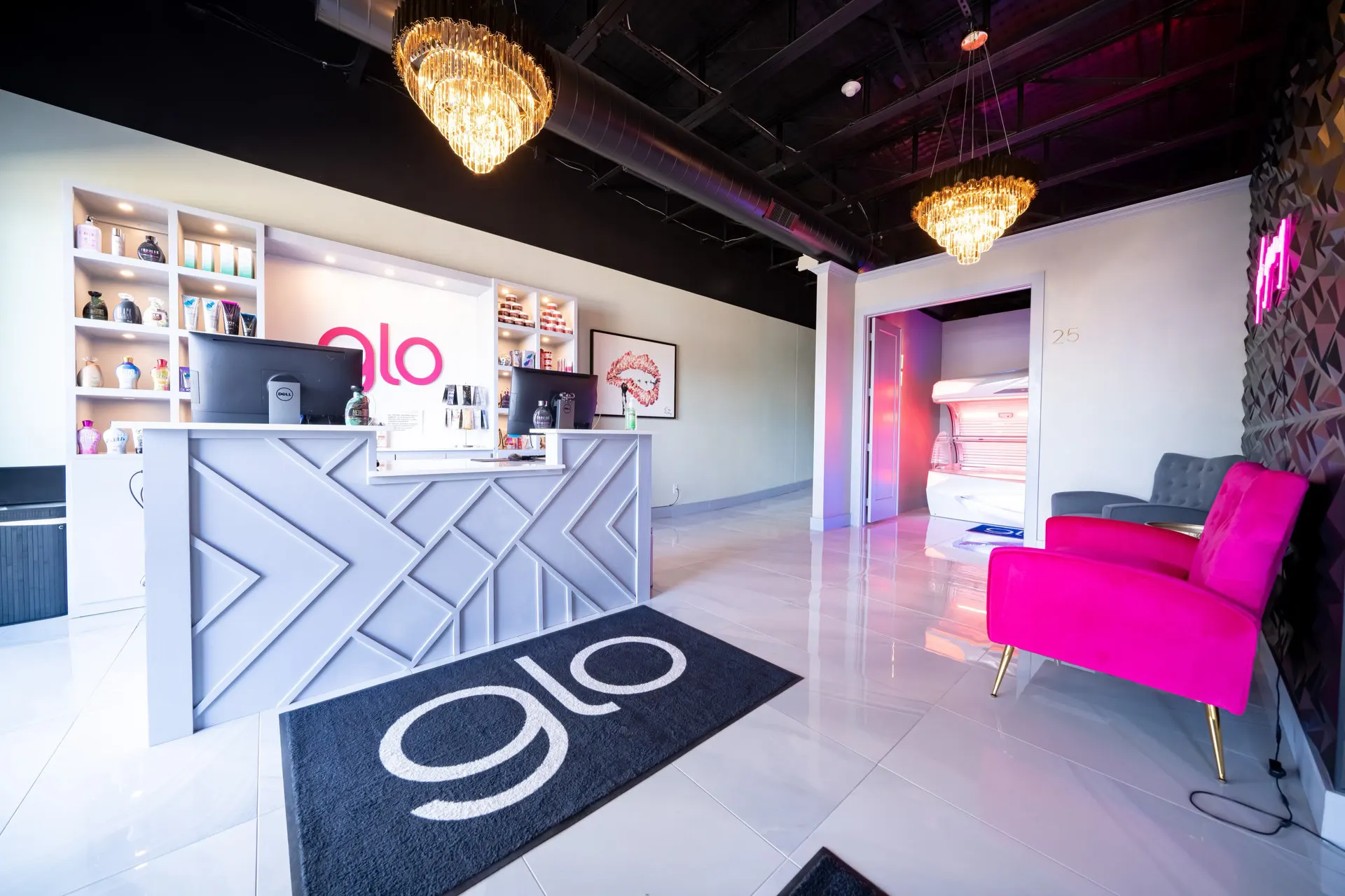 Glo business background image